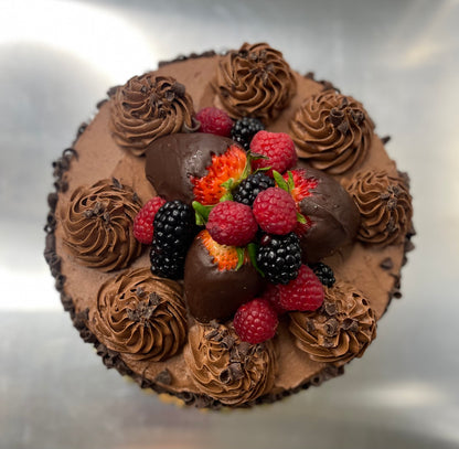 Vegan Decadent chocolate cake